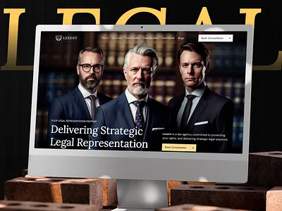 Law Firm & Legal Services Website attorney website landing page law firm landing page law firm ui law firm website lawyer website legal services legal ui design legal website modern website responsive design ui ui ux design web design