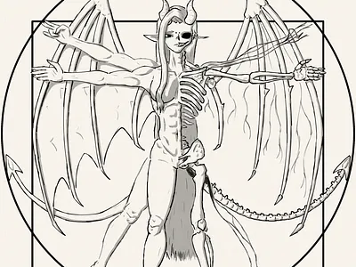 Anatomy & Poses anatomy graphic design illustration sketch