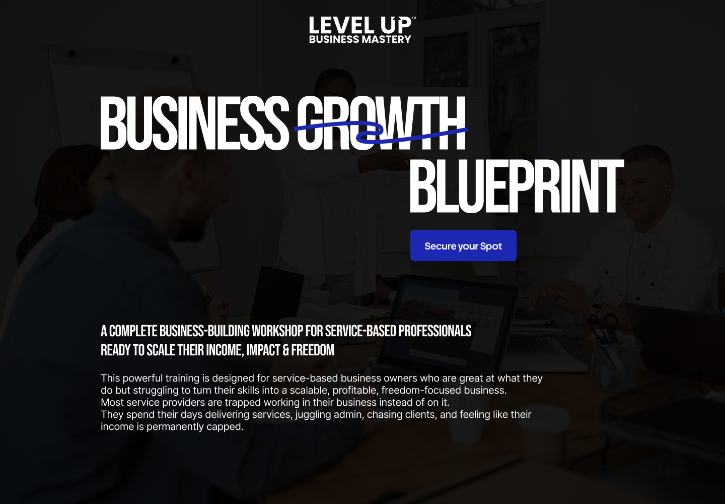 Example of High Converting Landing Page UX