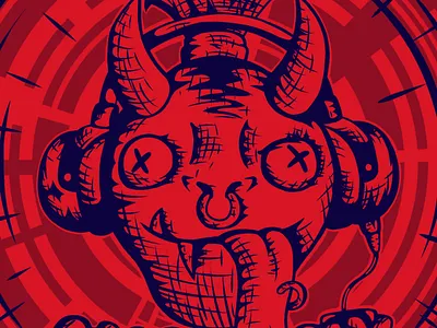 Anarchy Print graphic design illustration printmaking silkscreen