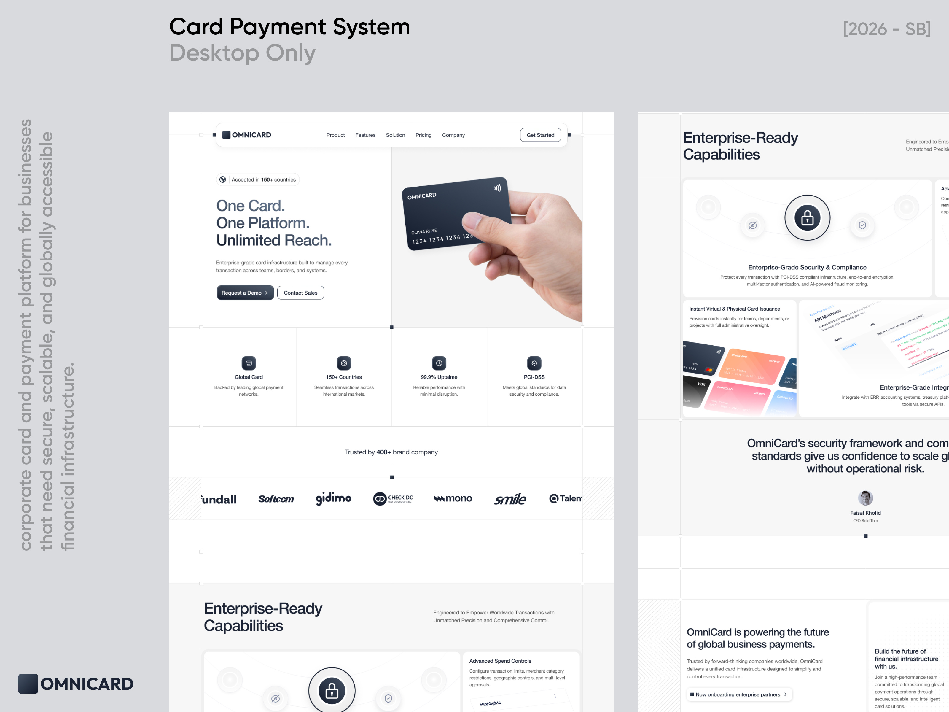 Digital Payment Card System application banking card design digital elementor framer landing money page payment platform system transfer ui webflow website wordpress