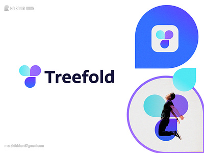 Treefold Logo Design agency brand identity branding creative logo creative logo design design gradient identity logo logo design logo designer logotype mark monogram o p q r s t u v w x y z symbol t logo visual identity design word wordmark