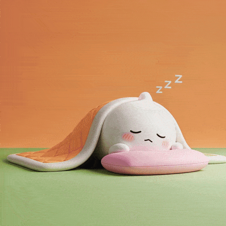 Shhh... Phanto’s All Tired Out, let's let him rest in peace! 💤 3d animation branding logo