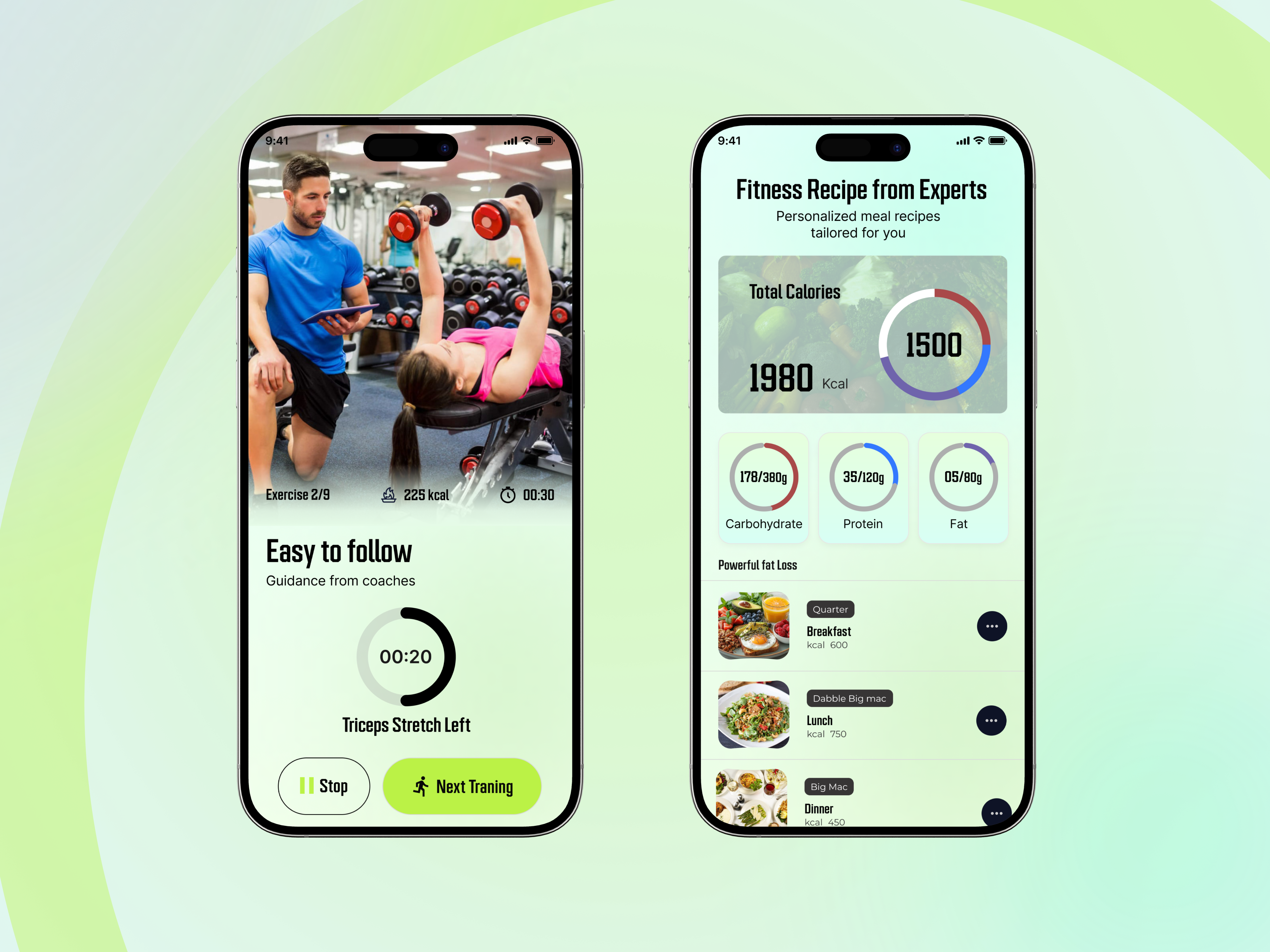 Workout Tracker Mobile App figma figma design fitness app mobile app product design redesign concept tracker trackingapp ui wellnessapp workout workout app
