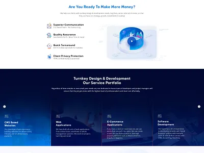 Code Cloaker - Digital Agency Website bold hero section card based layout cms websites digital agency digital campaigns e commerce applications home page icon driven communication increased user engagement stronger brand perception ui ux web applications
