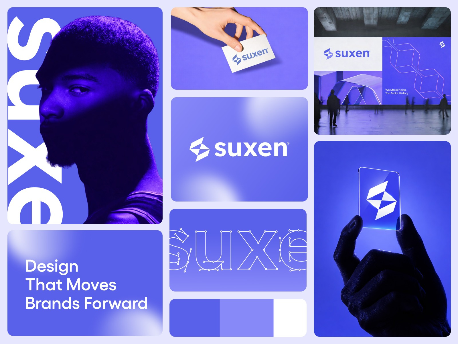 Suxen - Modern AI Startup Branding