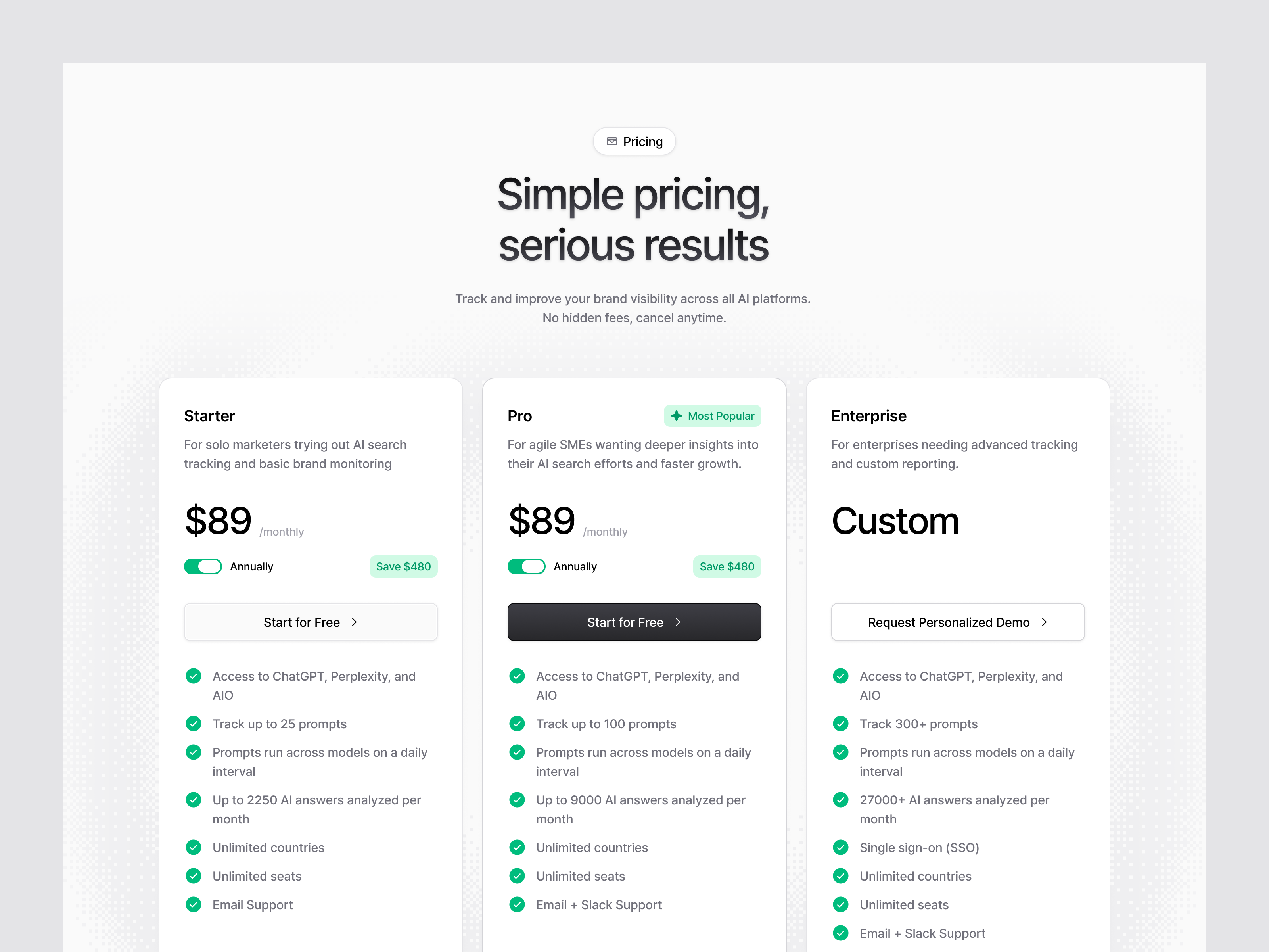 Example of Website Design For Ai Search Visibility