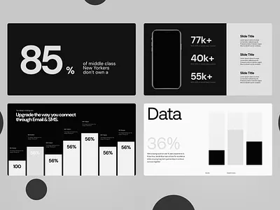 Data-Driven Pitch Deck branding colours creative custom slides design figma graphic design pitch deck pitchdeck presentation ui