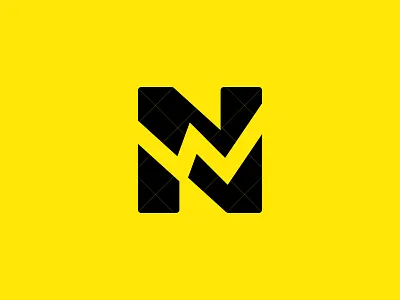 NW logo branding design digital art graphic design icon identity logo logo design logotype monogram negative space logo nw nw logo nw monogram sisi typography vector wn wn logo wn monogram