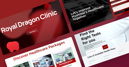 Medical Services Website Design
