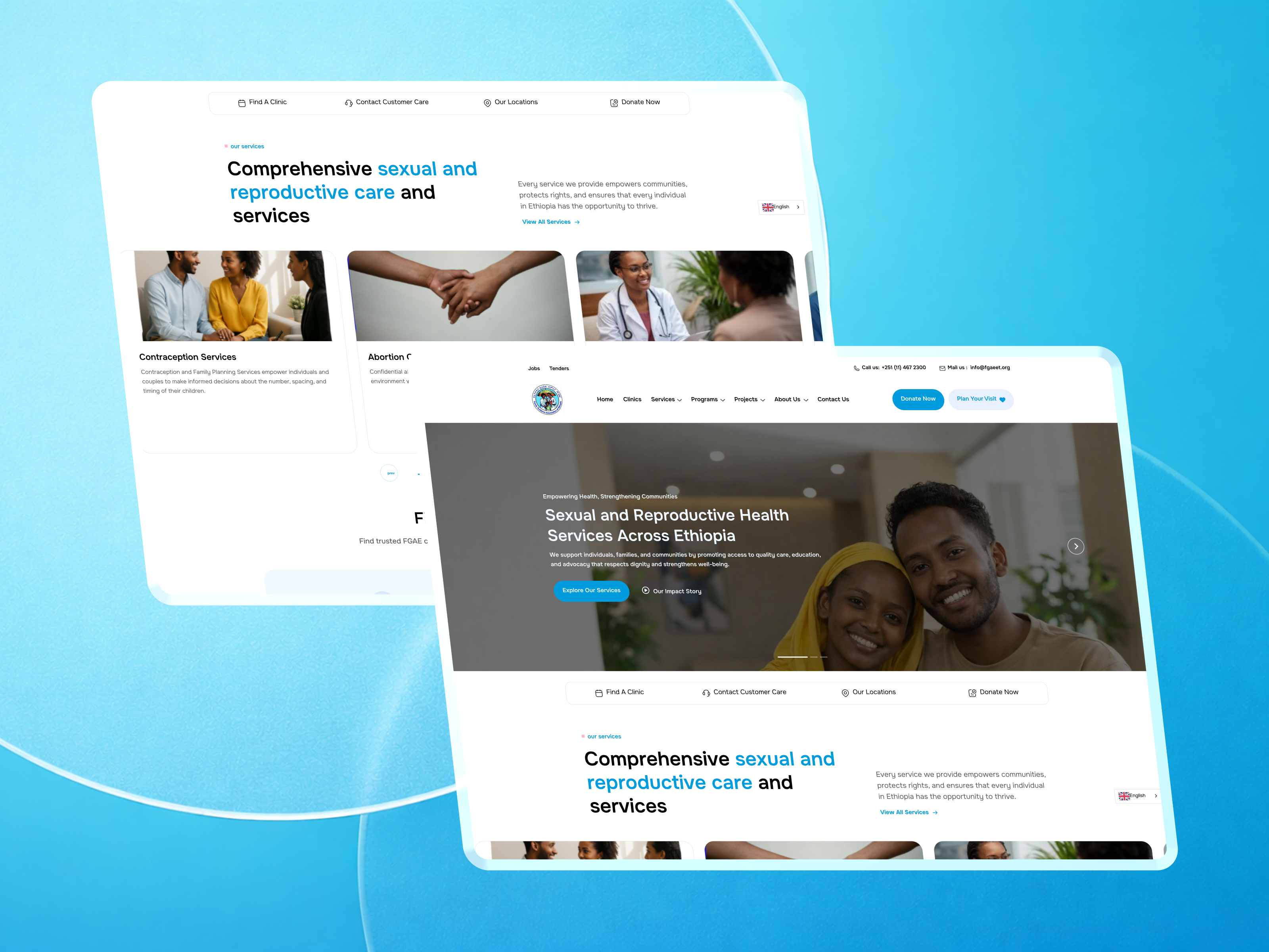 Example of Healthcare Websites