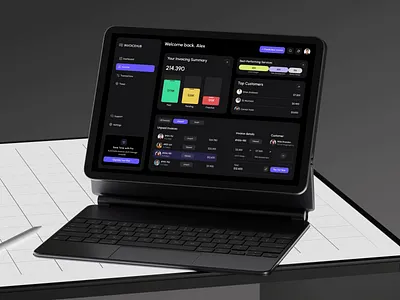 Invoice & Tax Hub | Web + Mobile App ai assistant animation branding clean design desktop app graphic design illustration interface logo mobile app motion motion graphics ui ux