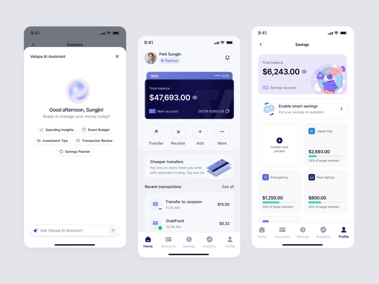 Example of Mobile App UI/UX Design