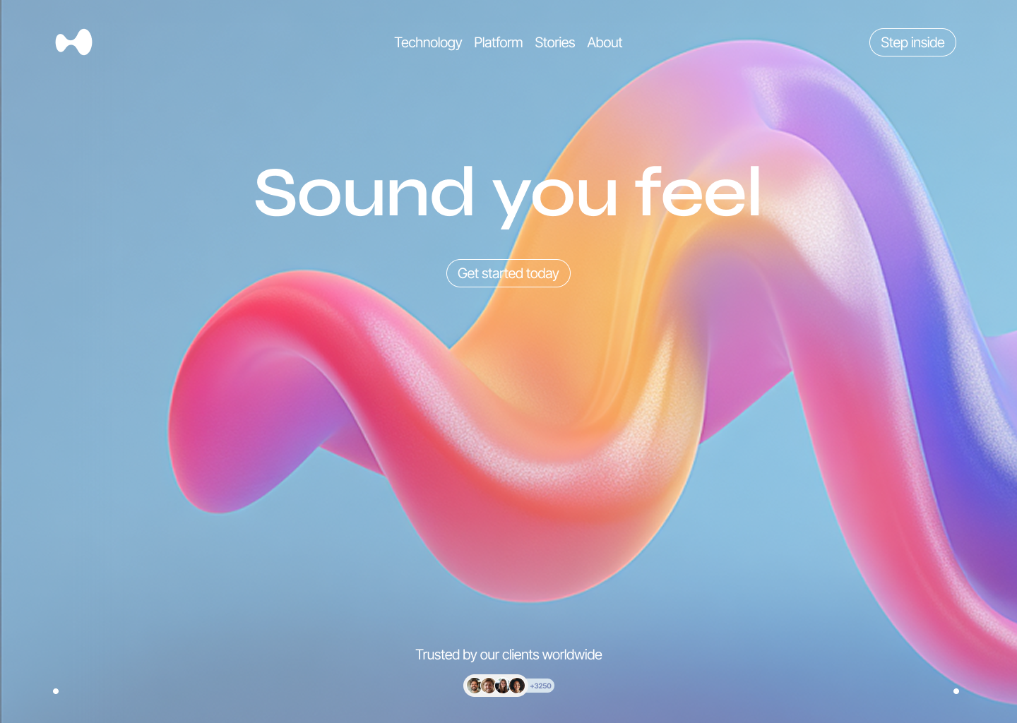 Hero web design exploration vol.1