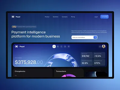 Fintech Website Design banking web design design agency finance design finance ui fintech landing page fintech ui fintech web design fintech website design interface design landing page product design saas design saas website startup design startup website ui design ux design web app design web ui website design