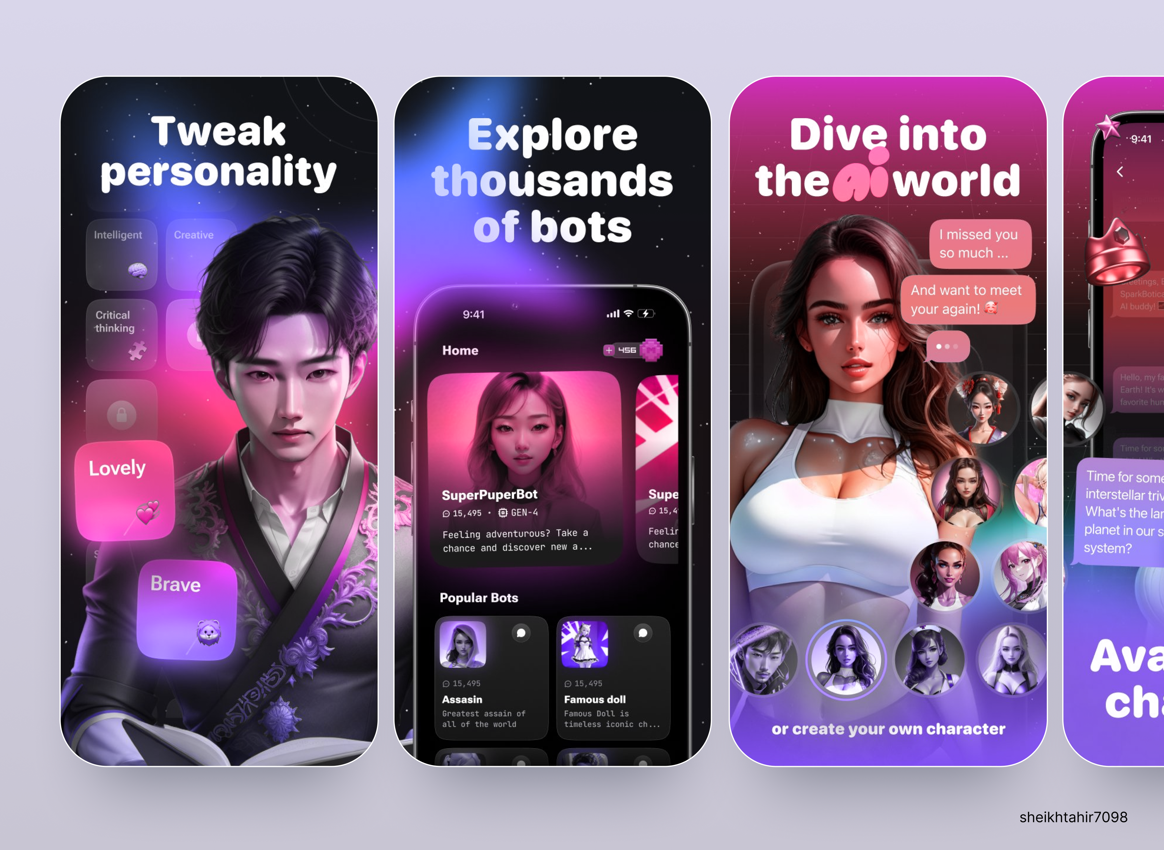 Example of Visually Appealing App Screenshot Design