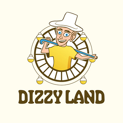 Dizzy Land logo mascot