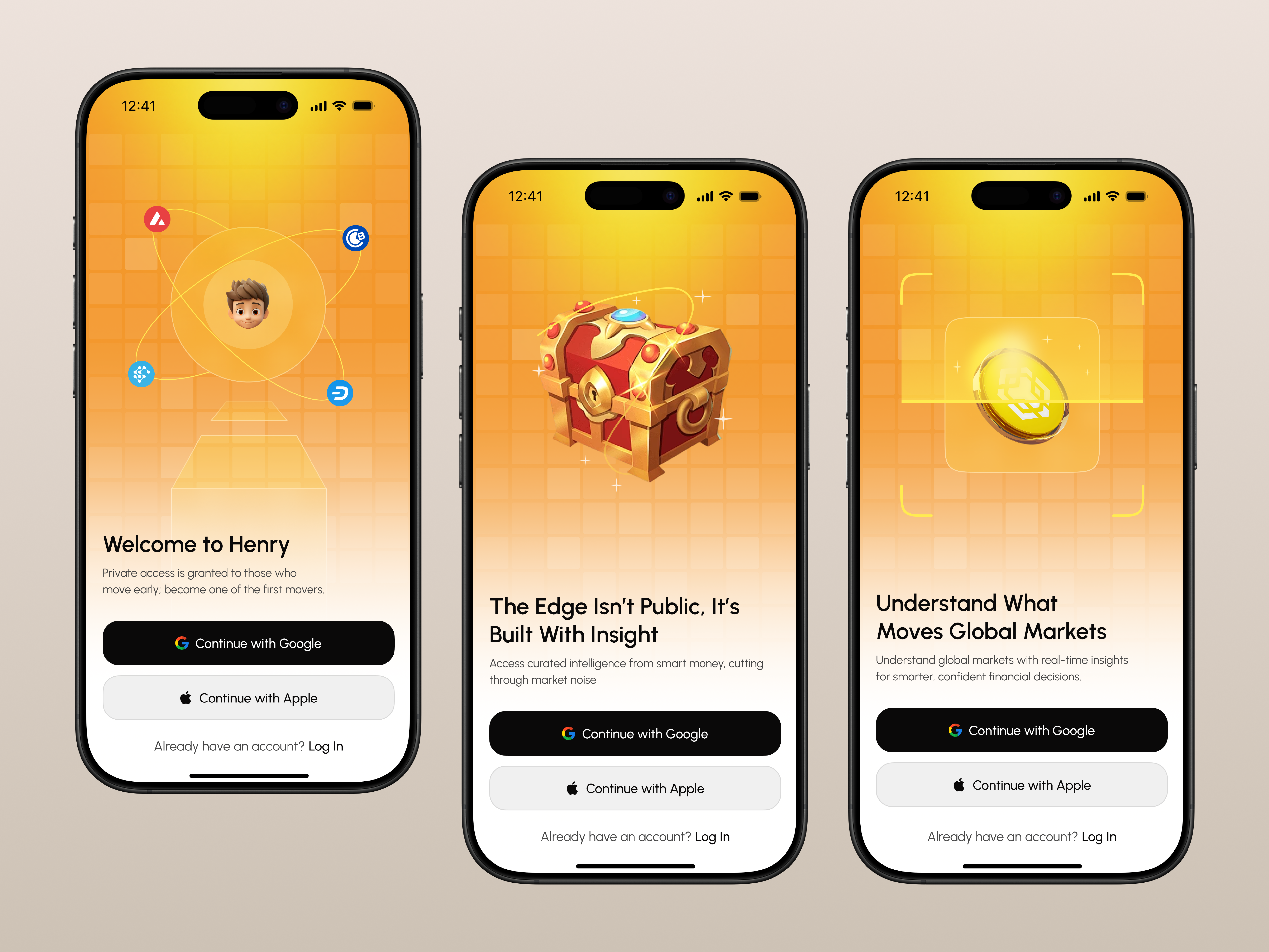 Global Market Tracker App - Onboarding Mobile UI analytics app app design dashboard ui design finance fintech investment platform market insights mobile app mobile ui onboarding stock market user interface uxui web