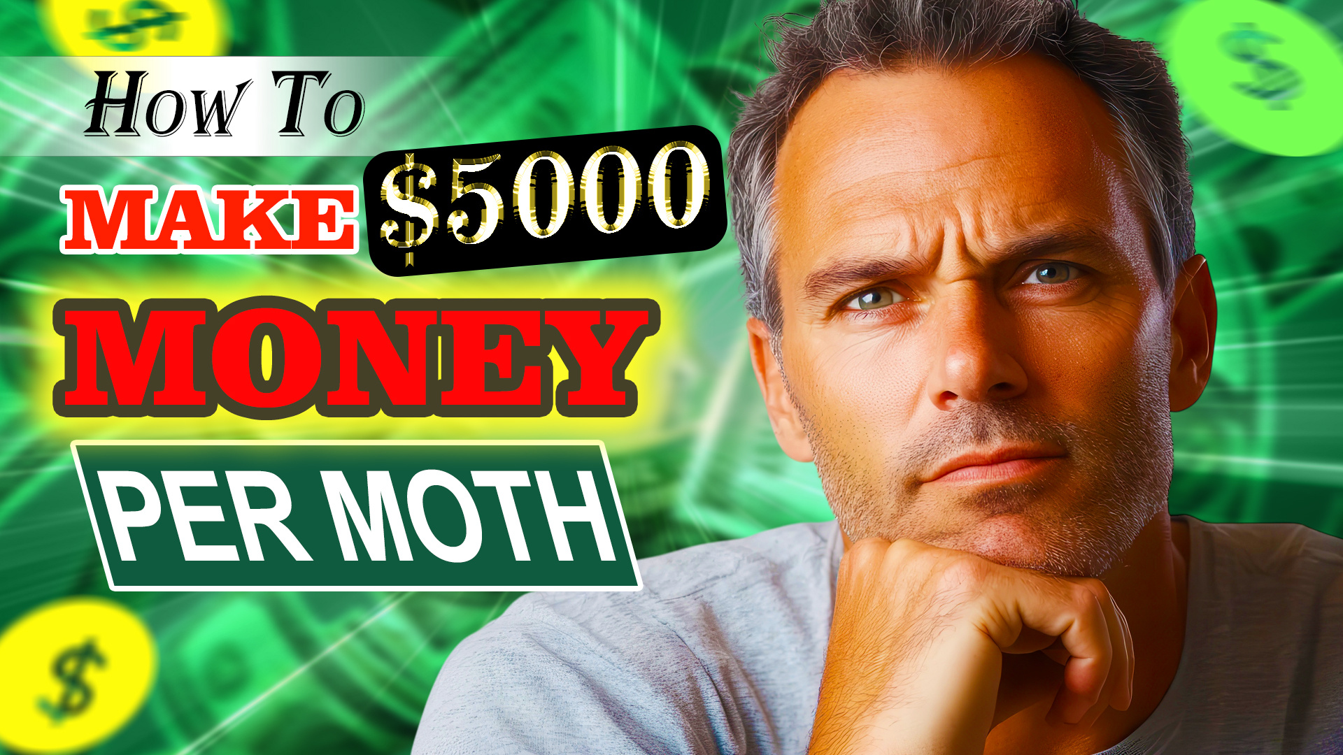 Make Money Thumbnail Design adobe photoshop creative design creativity currency design dollar graphic design graphic designer photoshop thumbnail thumbnail design youtube design