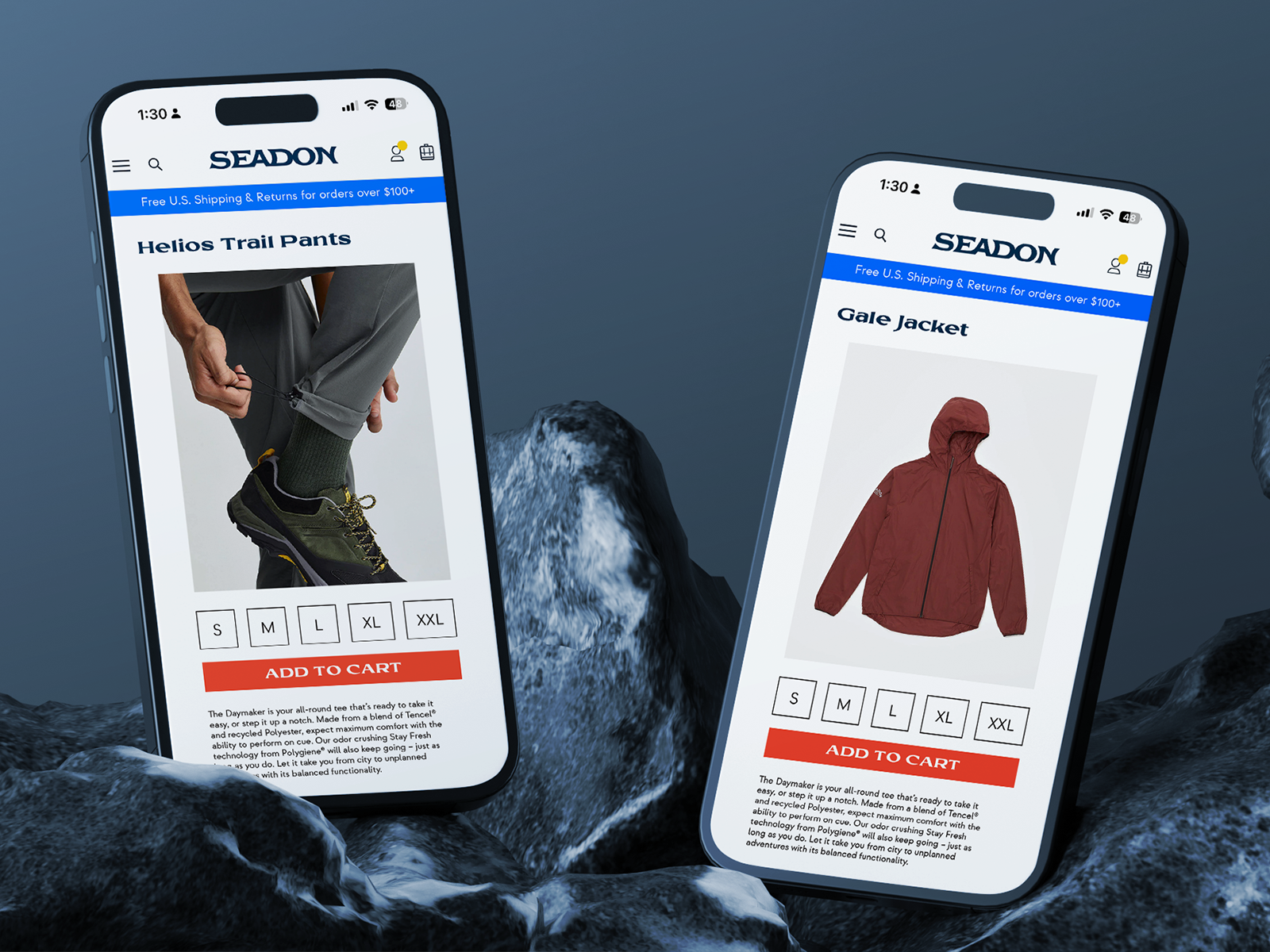 Seadon Item Web Page
