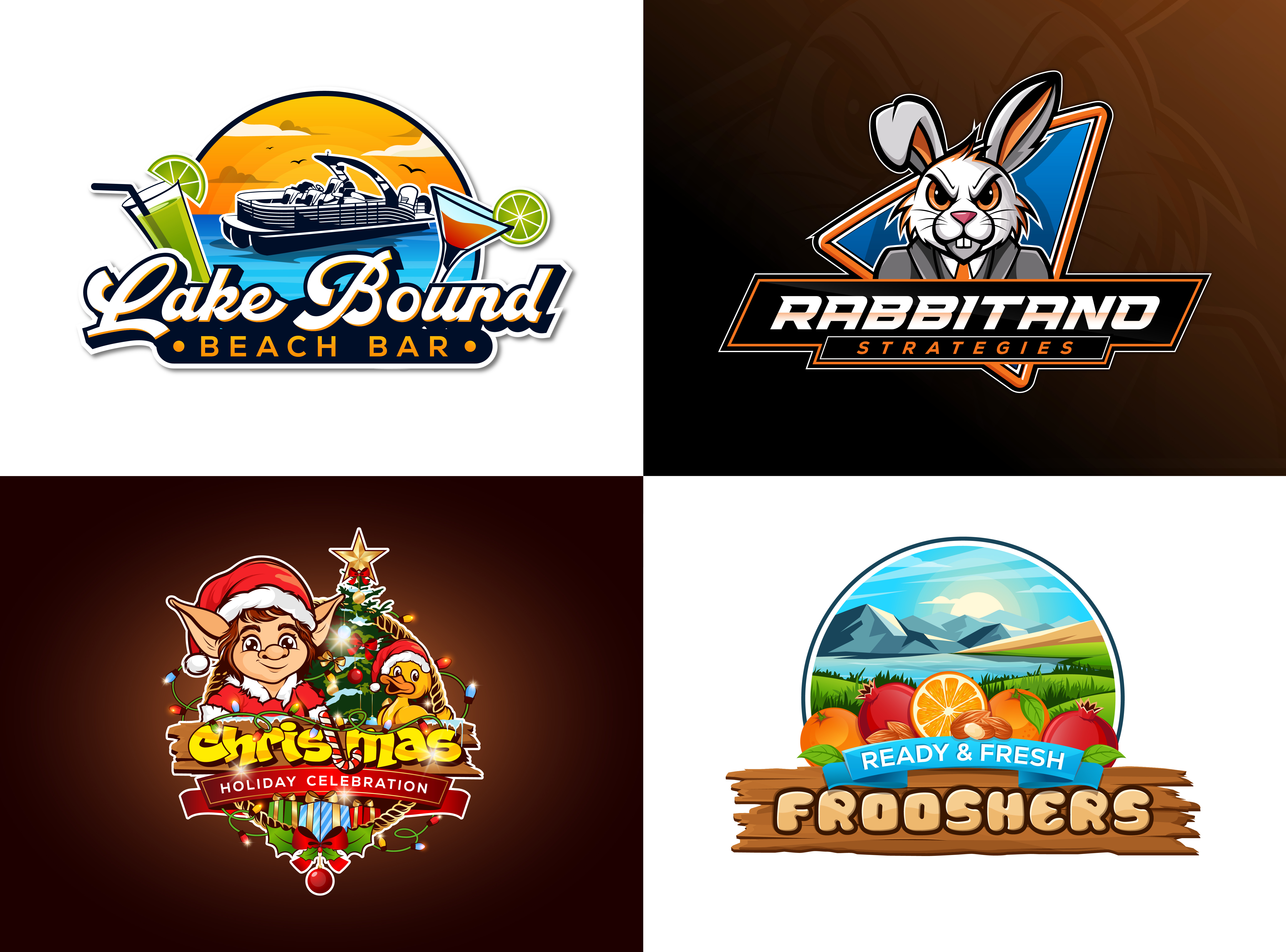 Example of Visual Storytelling: Mascot & Badge Logo