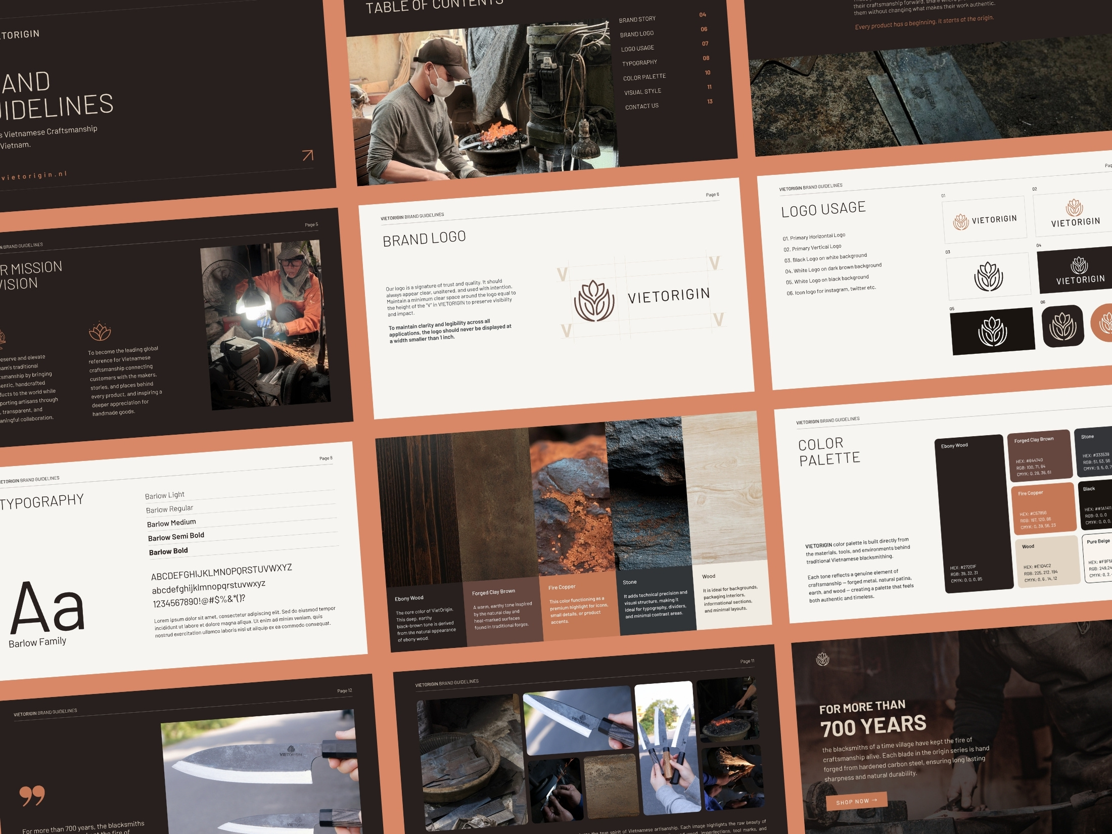 Example of Brand Guidelines / Brand Book