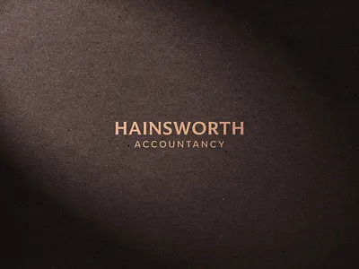 Wordmark Concept on Textured Paper — Accountancy Identity Detail accountancy accounting brand identity branding classy clean corporate identity elegant high end logo luxury luxury branding minimal modern premium quiet luxury sophisticated visual identity wordmark