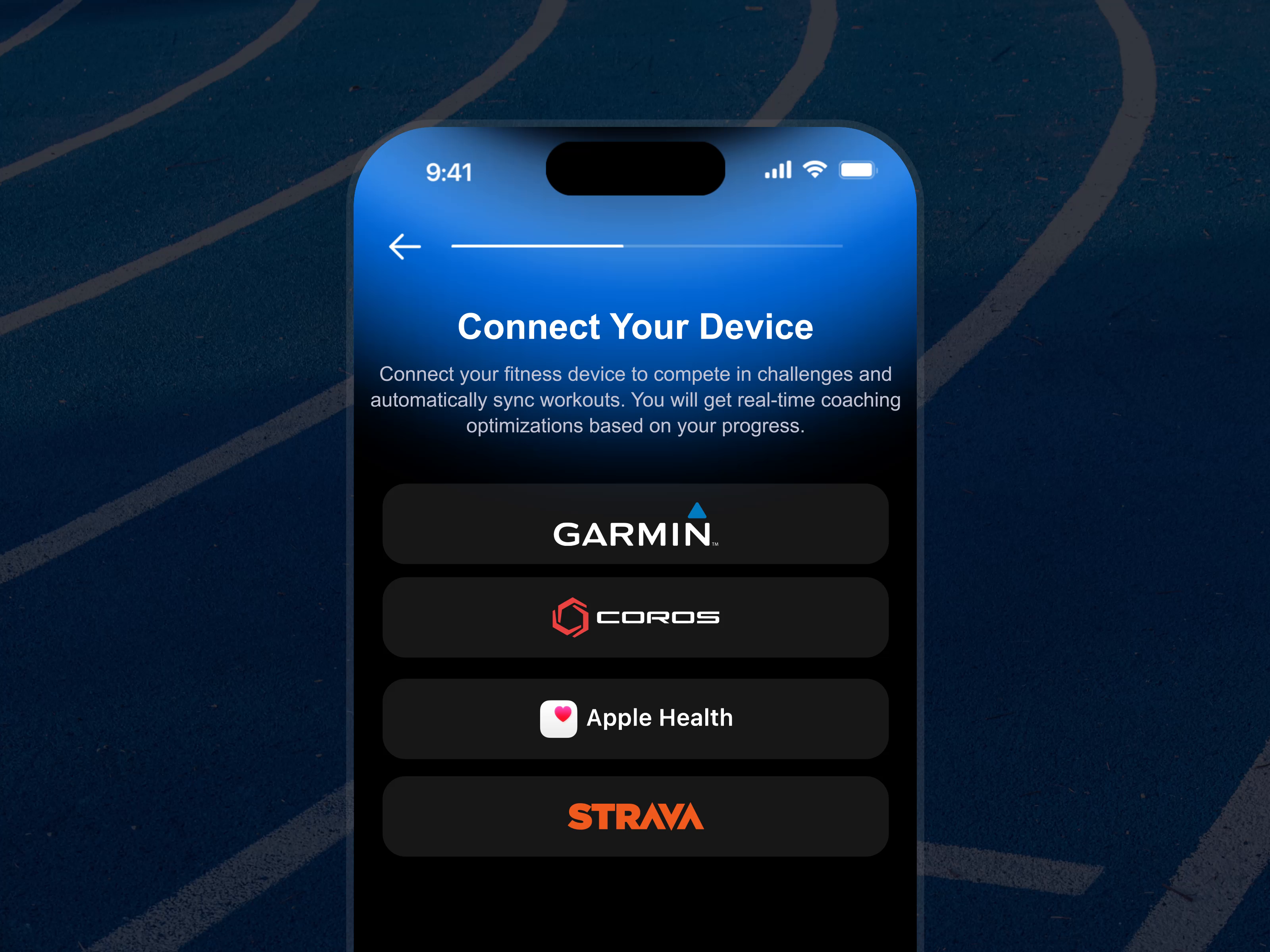 Running App Micro Interaction