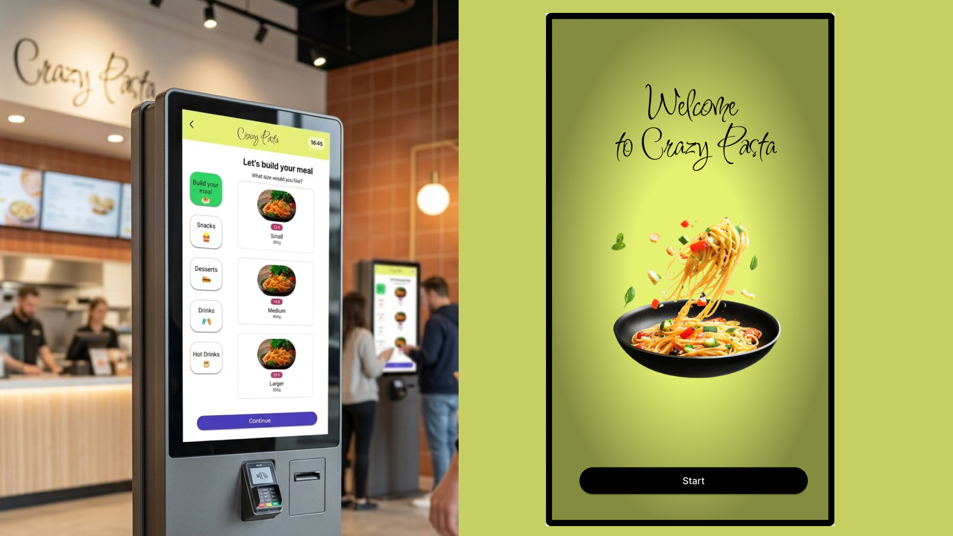 Restaurant Self-Order Kiosk