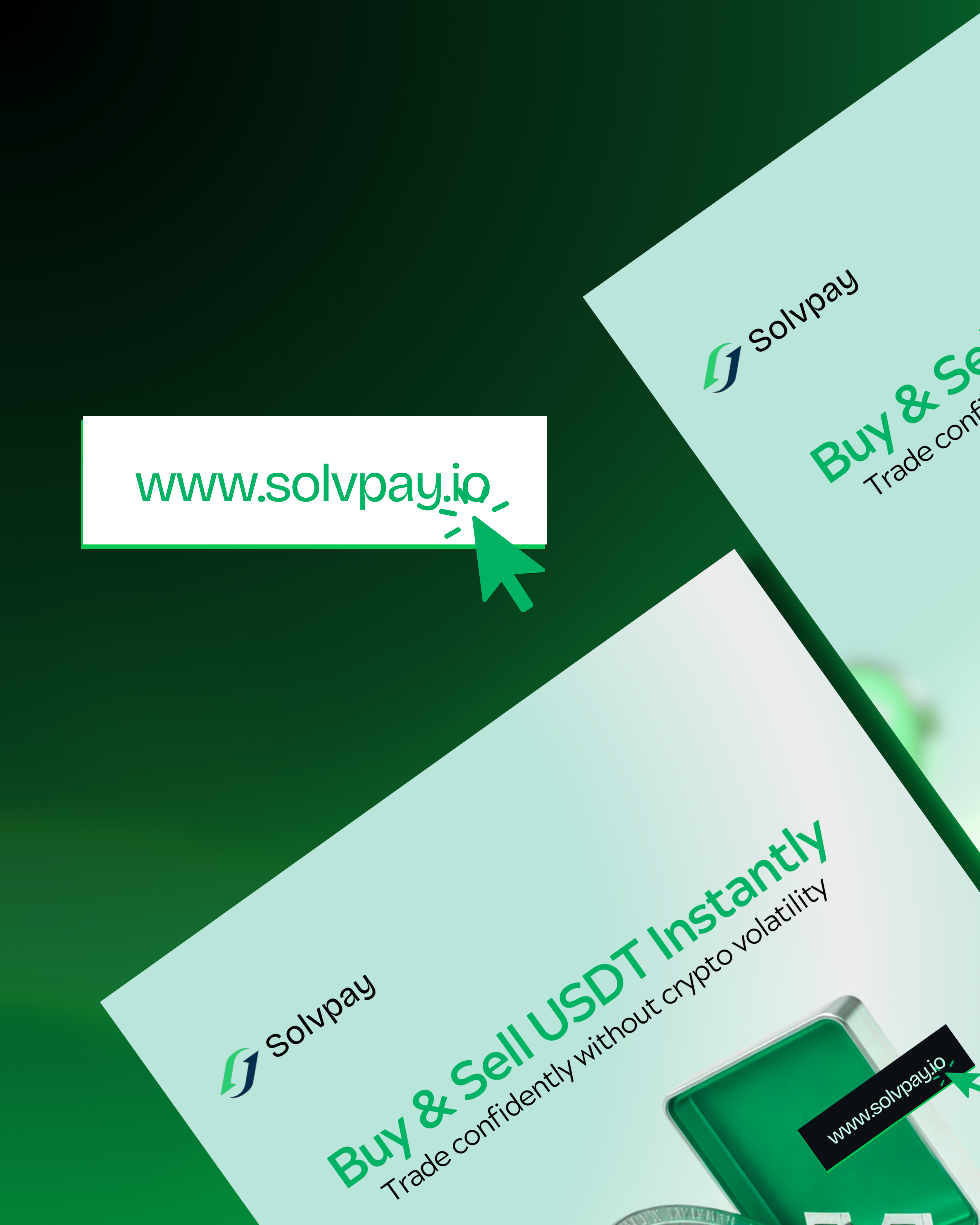 Solvpay – Crypto Exchange Social Media Design branding canva creative design crypto designs graphic design social media designs