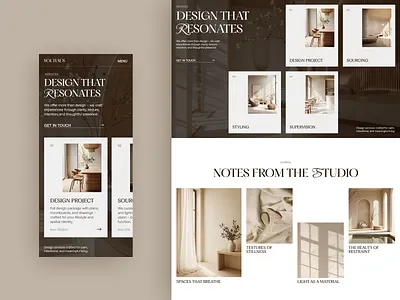 Interior Design Websites - Sōl Haus interior design interior design portfolio interior design website interior design websites interior graphics interior logo landing page landing page ideas landing page inspiration luxury real estate luxury website modern website phenomenon studio premium logo premium website real estate website studio website ui design web design website landing page