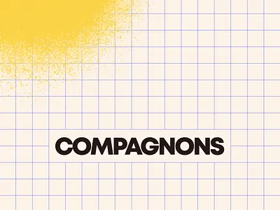 COMPAGNONS — Final final! branding compagnons design graphic design grid logo quebec vector