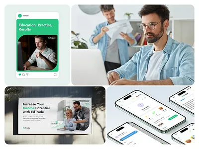Education App | Learning App | Website | Mobile App app branding design education figma graphic design illustration logo mobile ui ux vector website