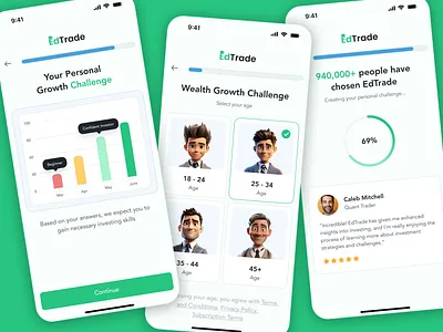 Education App | Learning App | Website | Mobile App app branding design education figma graphic design illustration learning logo mobile app ui ux vector website