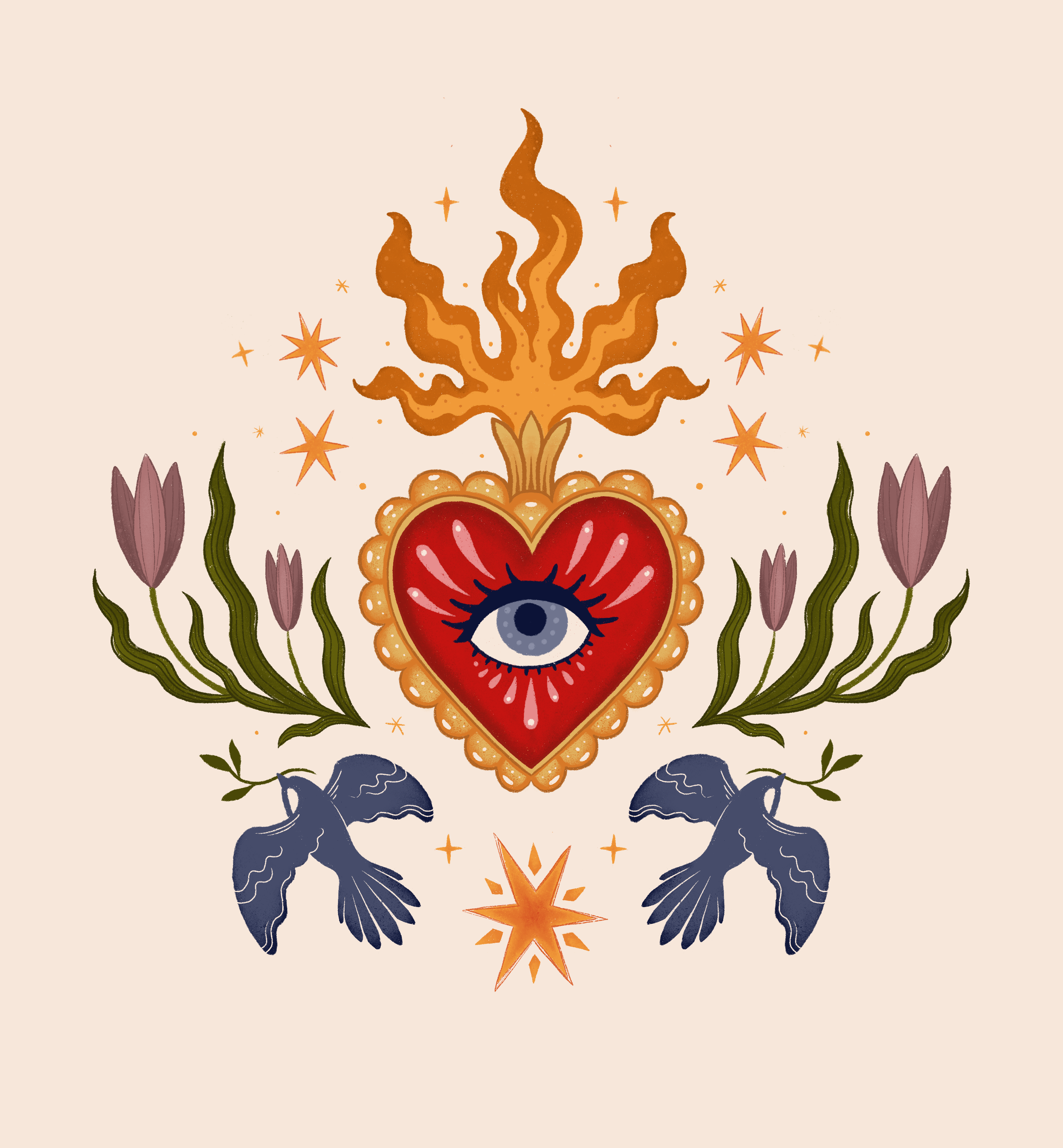 Sacred - digital illustration