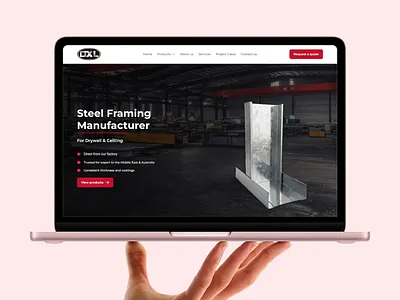 B2B Industrial Website UX/UI Design b2b marketing x b2b ux ui cesign b2b website design cnc machining factory website industrial industrial design industrial machinery industrial ui industrial website design machining website design manufacturing manufacturing web design robotics website web development website builder website redesign wordpress