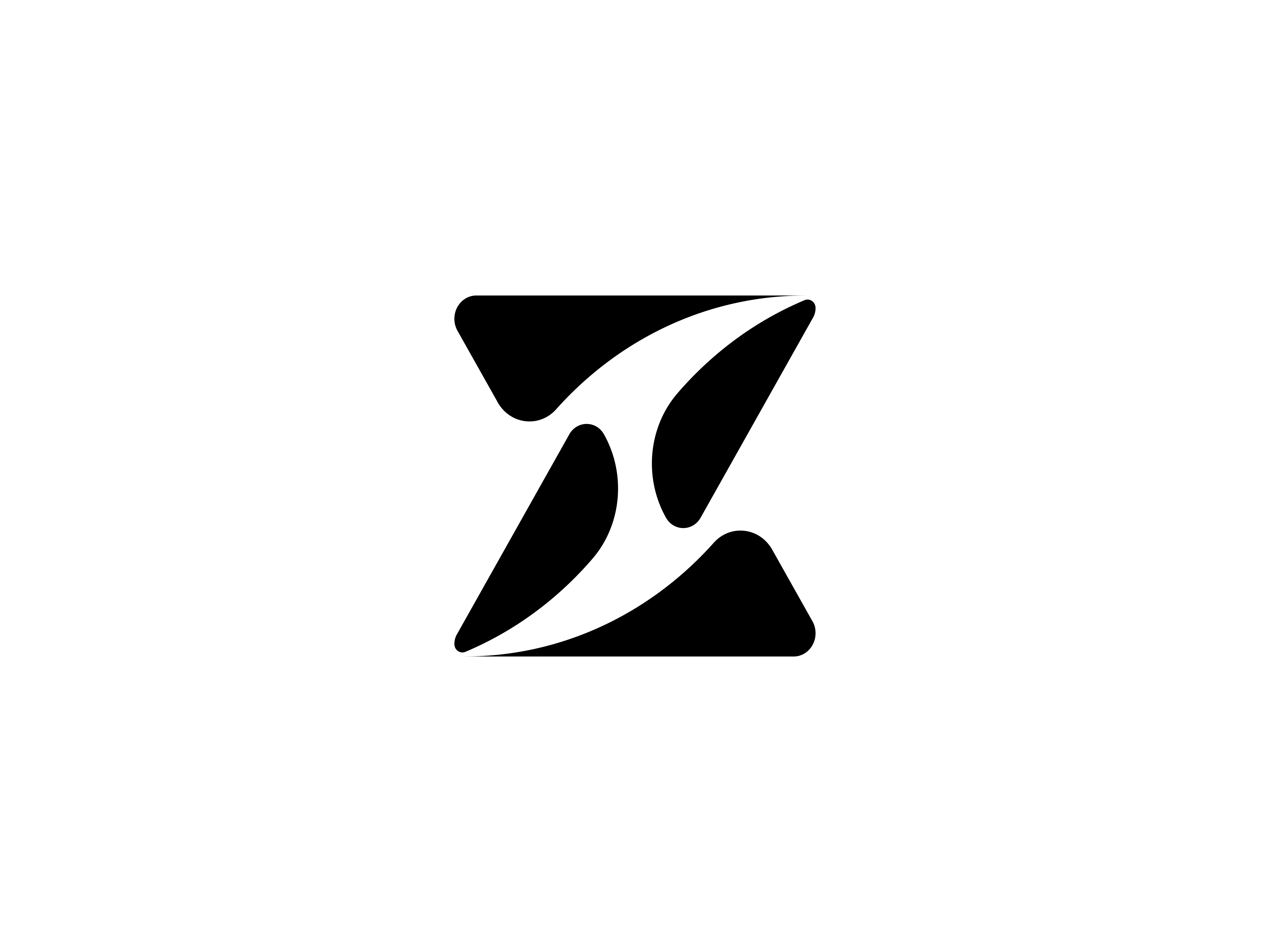 Minimalist Z Logo Design // For Sale
