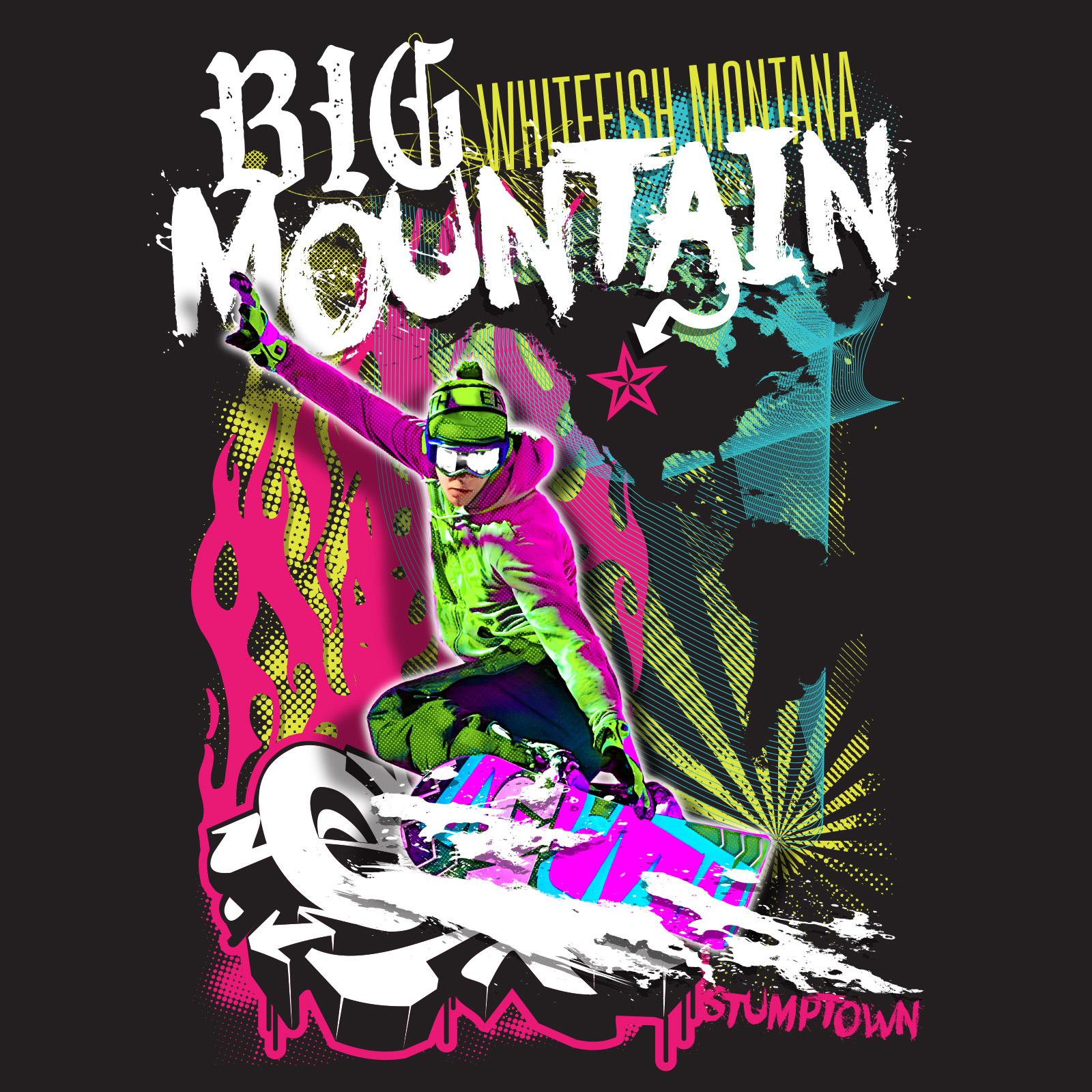 Big Mountain Whitefish Montana Apparel Line 2026