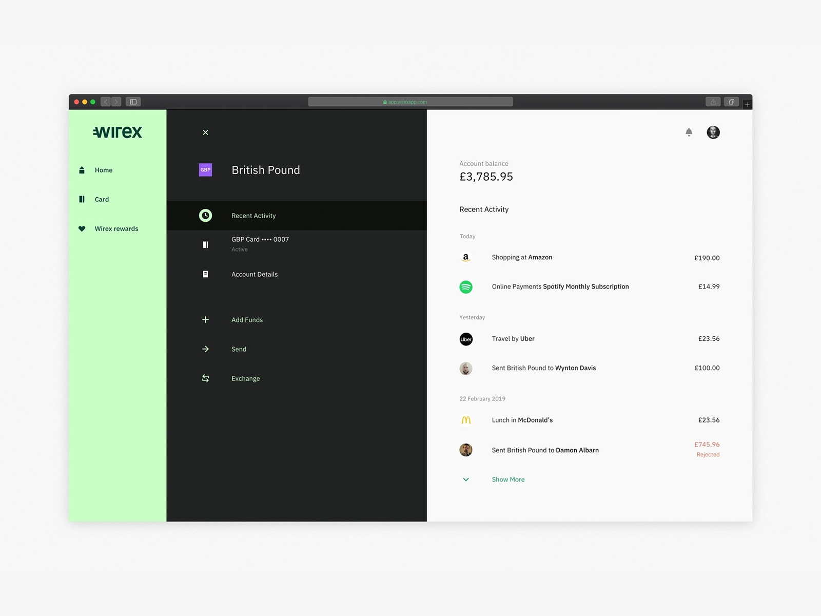 Crypto Exchange Website Design