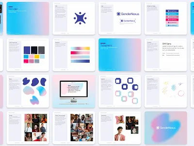 GenderNexus • Brand standards branding graphic design logo