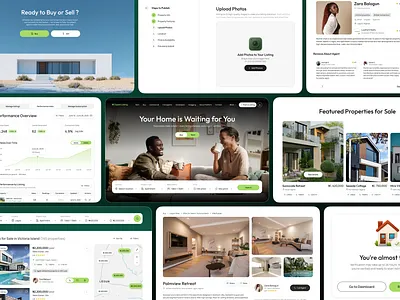 Expert Listing — Full Platform UI Overview | Masterly marketplacedesign mobiledesign platform productdesign property proptech real estate realestatedesign saasdesign uidesign uxdesign webdesign