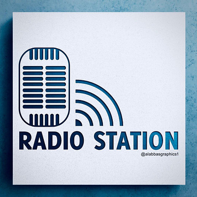 Radio station logo branding design graphic design illustration illustrator logo logodesigning