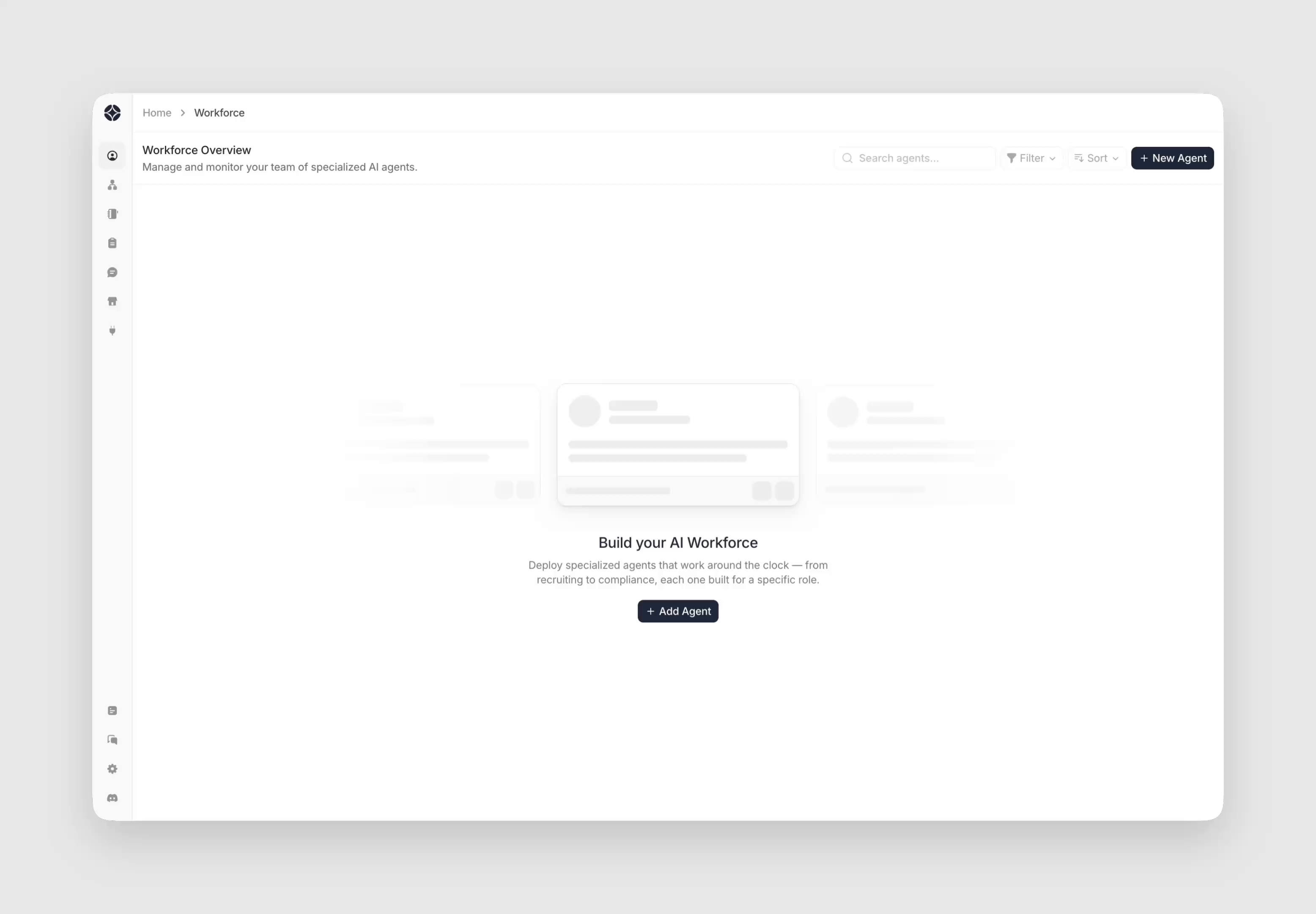 Empty State & Navigation - built with Claude Code