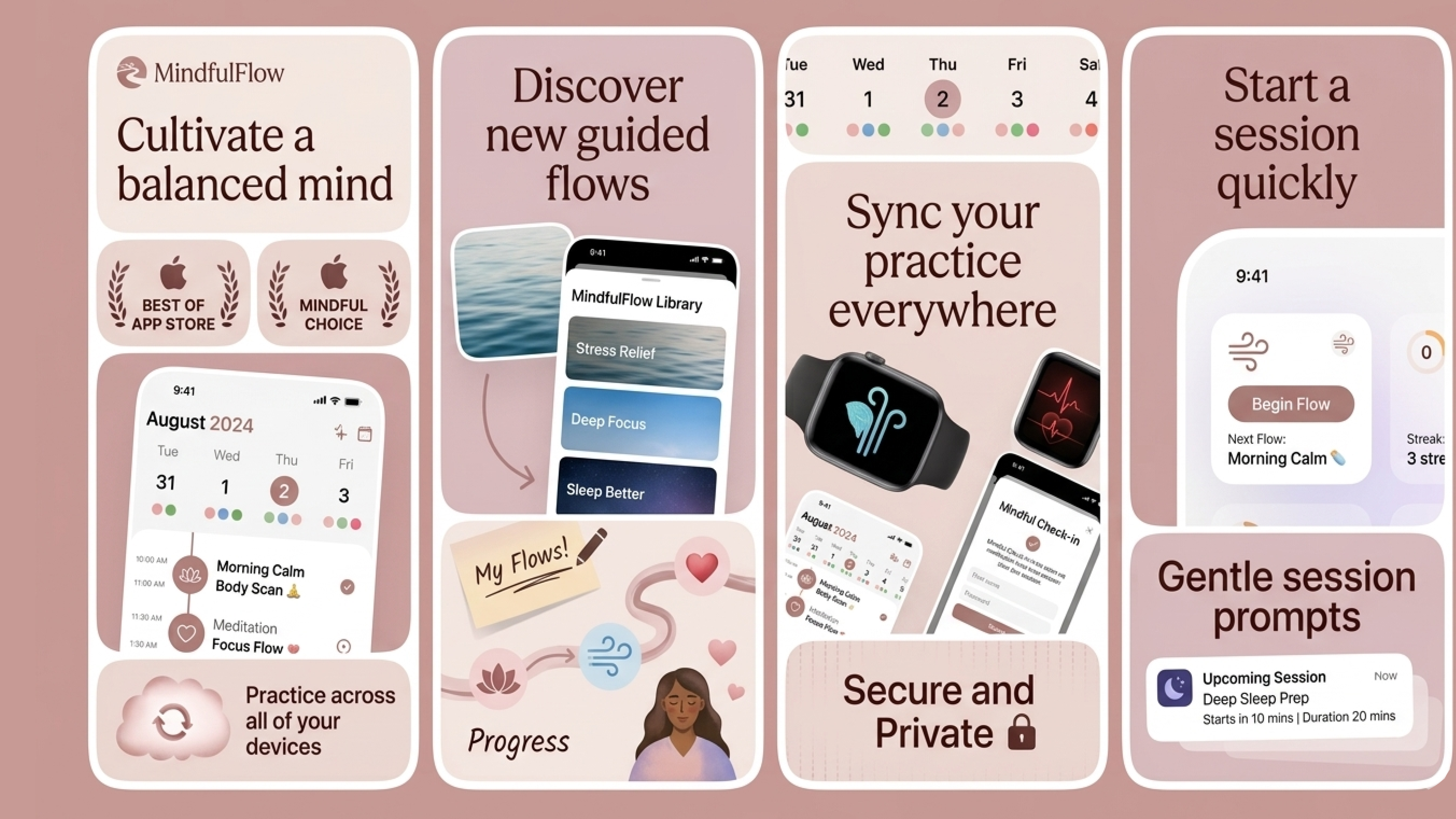 Example of I Os & Play Store Screenshot Design