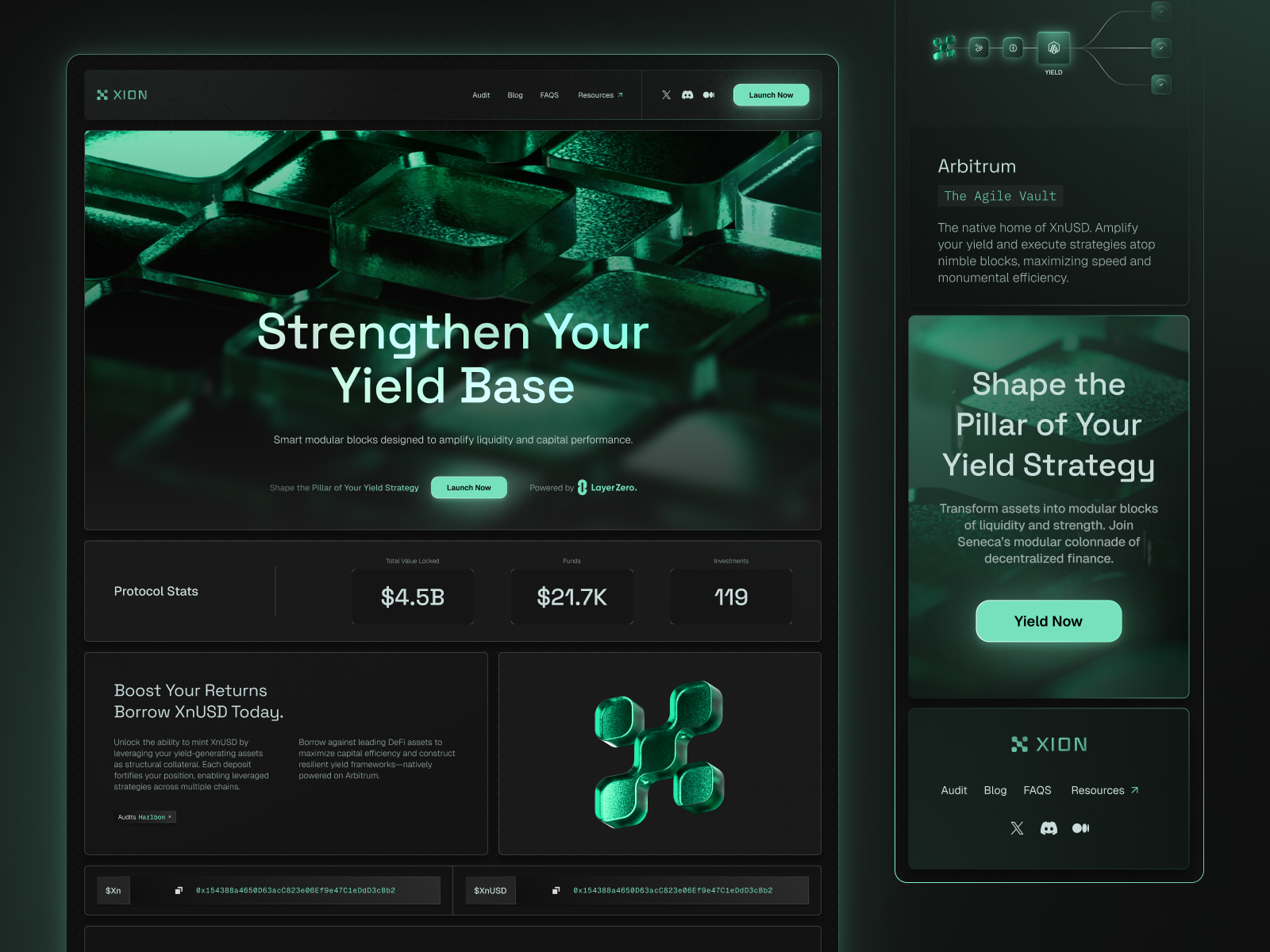 Xion — DeFi Yield Protocol