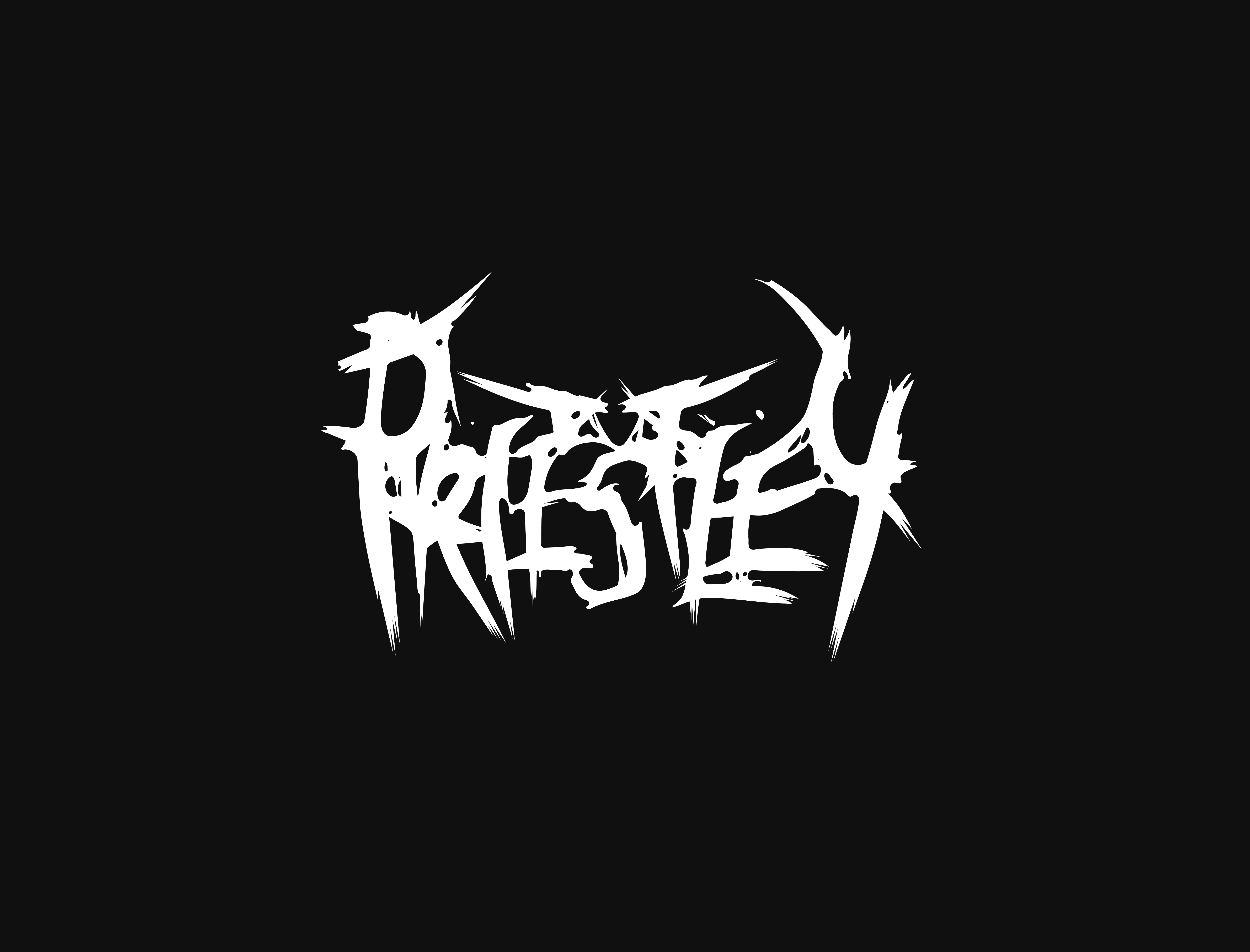 Logo for a metalcore band Priestley deathcore logo logo metal metal logo metalcore