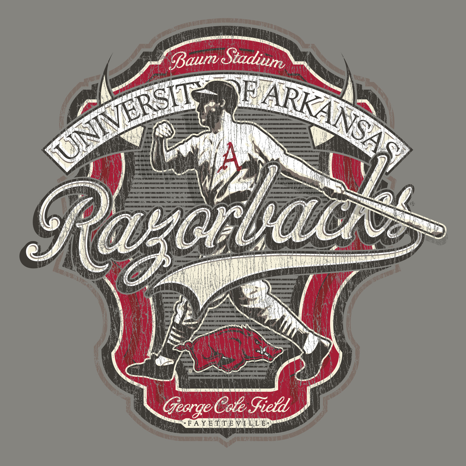 University of Arkansas Baseball Apparel Line