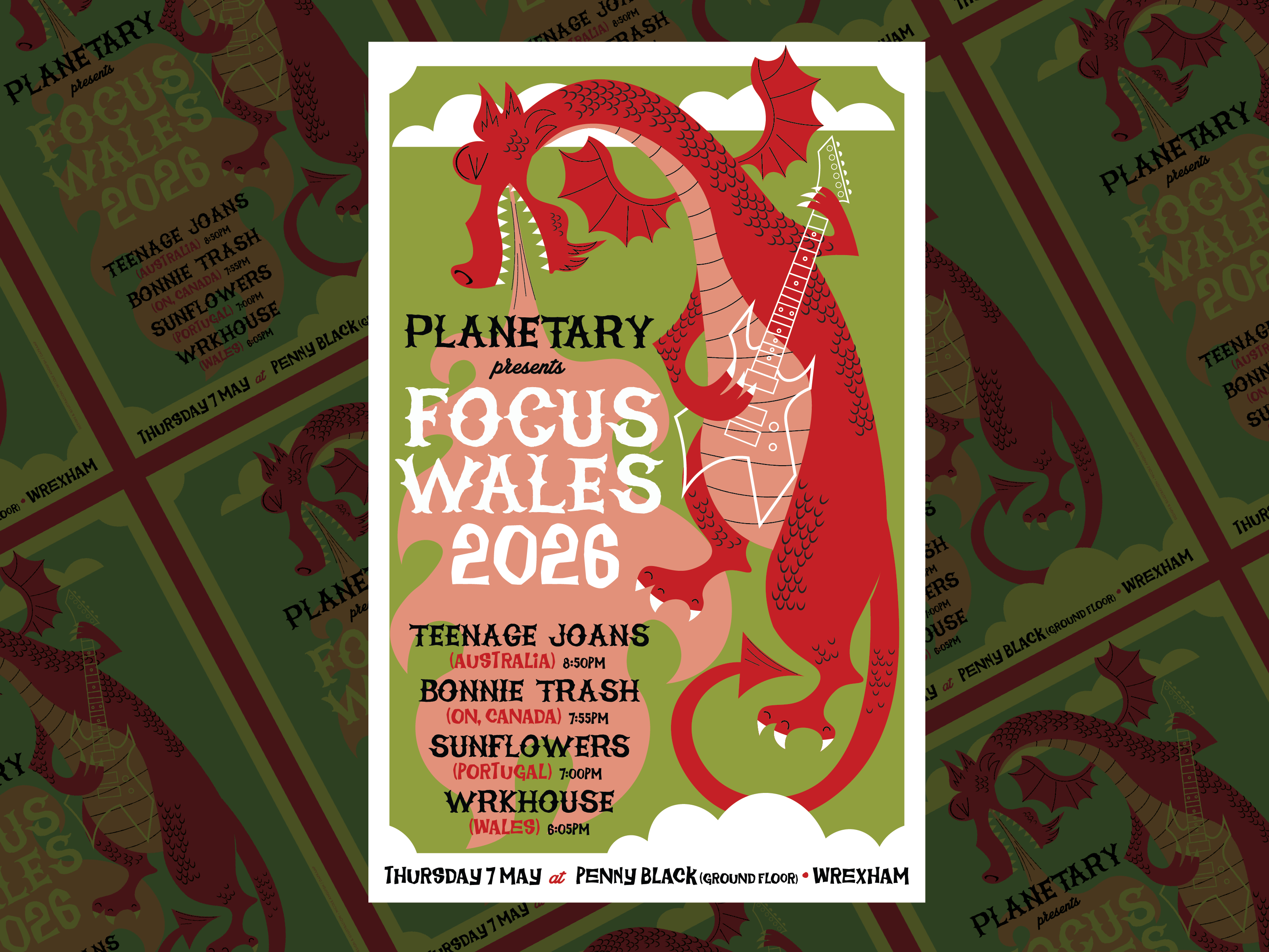 Poster for Focus Wales / Planetary