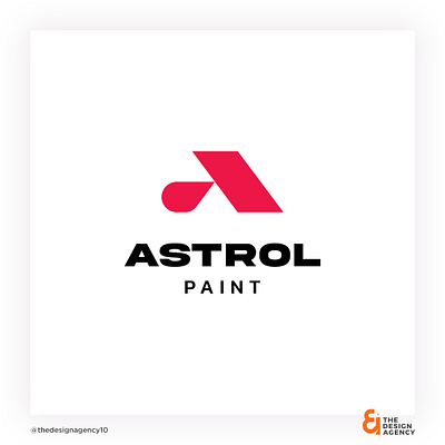 Astrol Paint Logo Design brand identity branding design design agency designer freelancer graphic design logo logo design logotype minimal packaging design paint ui ux