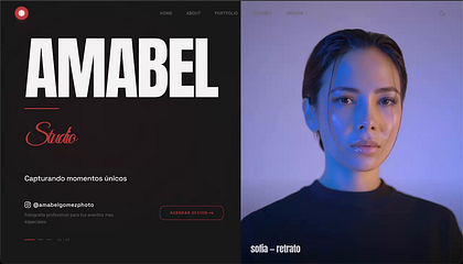 Landing page photographer